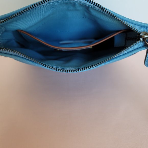 COACH Kitt Crossgrain Leather Messenger Crossbody- Pool ⭐ - Picture 12 of 16